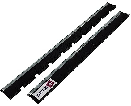 Distri+ - Set mit 2 Bürstenleisten für Kunststoff-Staubsaugerdüsen 30 cm breit