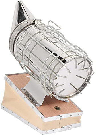 Bee Transmitter Kit Biodlingsspruta Bee Smoker Bee Hive Smoker Bikupor Biodling Rökare Biodlare Hummers Uppvärmd Delight Uppvärmning Rostfritt stål. Pu utrustning