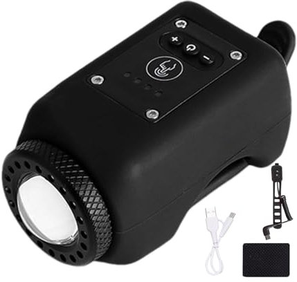 Humkopnl Campanello elettronico per mountain bike, 110 db, impermeabile, per bicicletta, campanello elettronico con ricarica USB, per mountain bike, bici da città