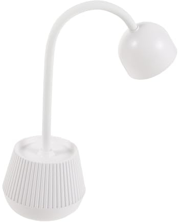 CANIGHT Lámpara De Mesa Para Uñas Led 24w Cuello De Cisne Flexible Secador Para Uñas De Gel Luz Adecuada Para Manicura Casa Portátil Consumo