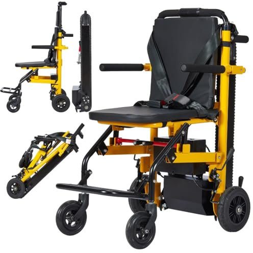 Elektrischer Handwagen-Treppensteiger,Zusammenklappbarer Treppensteiger,Elektrische Treppe,Rollstuhl,13A-Batterie,Für Ältere Menschen Mit Behinderungen A