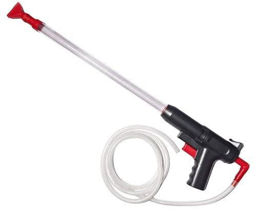 Aquariumreiniger – 4-in-1-Aquarienkies-Reinigungsset For Effizientes Sandwaschen, Wasserwechsel Und Algenabkratzen | Starke Saugkraft, Einfache Montage