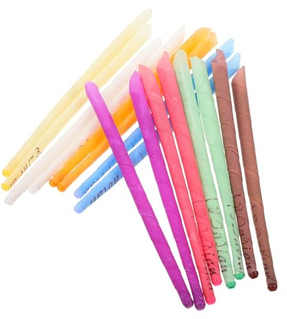 SHERCHPRY 8paia Candele Portatili per Pulizia del Cerume Pratiche Candele delle Orecchie Aroma per Pulizia Rimozione del Cerume per Casa