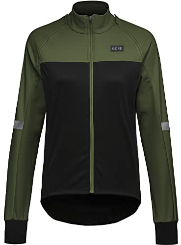 GOREWEAR Phantom Damen Fahrrad-Jacke, GORE-TEX INFINIUM WINDSTOPPER, 2in1 Jacke mit abnehmbaren Ärmeln, Schmale Passform