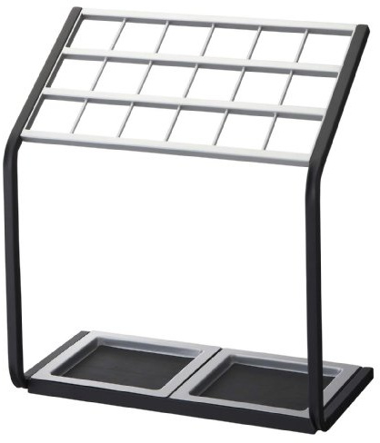 YAMAZAKI 6295 Umbrella Stand USMV, Steel, 45 x 24 x 50 cm