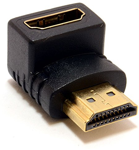 HDMI Winkeladapter Kabel 90 Grad Kompatibel mit Roku 3500EUA, Amazon Fire TV Stick, Google Chromecast Streaming Media Player, Miracast Airplay Stick, August DVB USB, KitMaster Stream