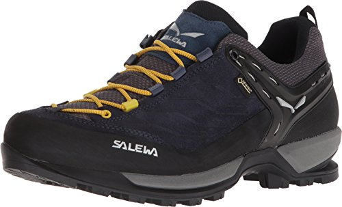 Salewa Mountain Trainer Gore-Tex Chaussures Basses de Randonnée Homme, Bleu, 10.5
