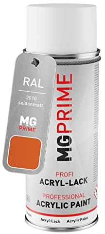 MG PRIME RAL 2010 Signalorange/Signal orange Spraydose 400 ml seidenmatt schnelltrocknend
