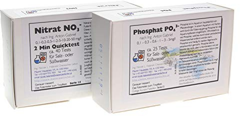 Wasserpantscher photometergenaue Wassertests für Nitrat und Phosphat