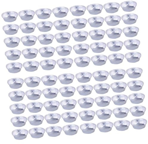 80 Pièces poêle à frire à air eat alimentaire ocean Récipient en aluminium degisements caserole barbeque bbq rond Friteuse à air feuille d'aluminium barbecue casserole en aluminium