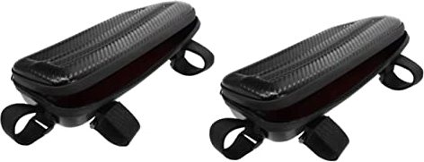 Sosoport 2stücke Fahrrad Rahmen Tasche Multifunktionale Lenkertasche Für Smartphones Und Zubehör Praktisches Bike Bag Für Mountainbike Und Rennrad Robuste Sichere Aufbewahrung