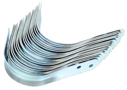 HOLIDYOYO 20pcs Unique Hose Holder Wall-Mounted Hanger Storage Metal Hooks for Water Pipe Storage Hanger