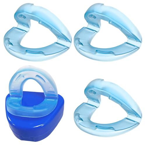 4Pcs Dispositivos Anti-ronquido Para Dormir, Dispositivos Anti Ronquidos Solucione, Dispositivo Anti-ronquido Reutilizables De La Boquilla De Apnea Del Sueño, Reduce Ronquidos
