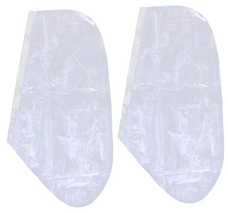 FRCOLOR Fußpeeling Maske Schälende Fußmaske Hornhautentferner mit Lavendel Kamille für Sanfte Glatte Füße Spa Pediküre Fußpflege