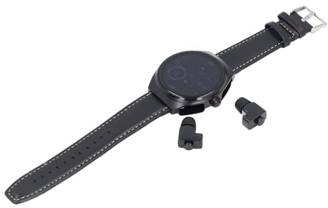Gedourain Montre Connectée de Sport avec écouteurs 2 en 1, écran HD, pour 7.0, NFC, Appel, pour Hommes et Femmes
