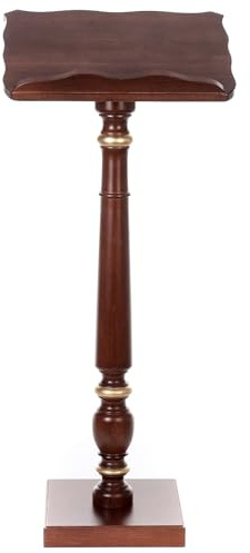 Holyart Golden Decorated Wood Lectern