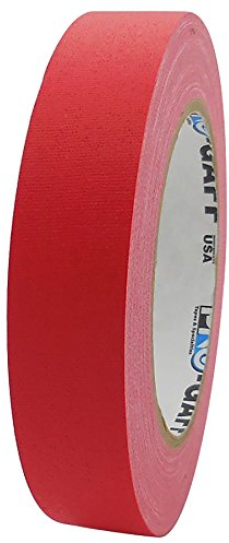 Pro-Gaff RS161RD24X25 24 mm x 25 yd Matt Cloth Tape