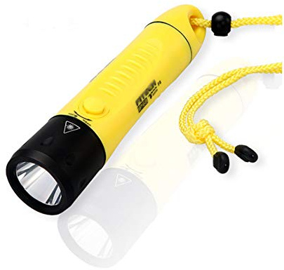 Mastiff F8 IP68 Impermeabile Potente LED 800 Lumen Lampada Ricaricabile Diving ARA Torcia Torcia Fitech F8