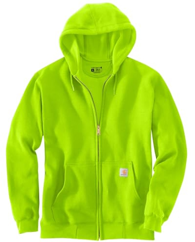 Carhartt Loose Fit Midweight Full-Zip Sweatshirt Brite Lime