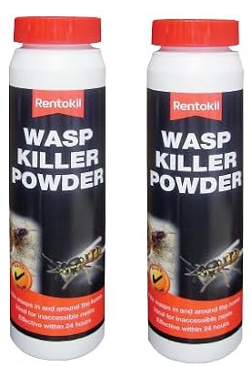 SK INFINITY | Wasp Nest Killer Powder Wasps Nests in & Around The Home & Garden Fast Action in 24 Hours 150g (2 - Packs)