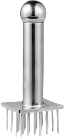 HOLIDYOYO Meat Tenderizing Tool Needles Pork and Chicken Pricking Hammer for Easy Tenderizing Versatile Kitchen Mallet for Cooking and Meat Preparation