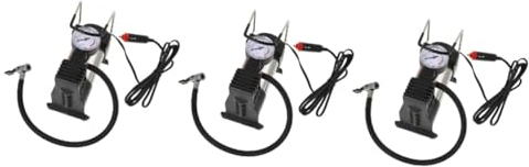 SOLUSTRE 3stücke Portable Reifenfüllpumpe Zylinder Elektromotor Kompakte Luftkompressor Für Auto Fahrräder Und Sportgeräte Psi Einfach Zu Bedienen Für Unterwegs