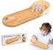 SKIKHN Tisch Bowling Set,Hölzern Tischbowling mit 10 Pins,Mini Bowling Spiel, Bowling Set Kinder,Kegeln Mini Spiele für Kinder Erwachsene,Geschicklichkeitsspiele Druck Abbauen Spielzeug für Büro Party