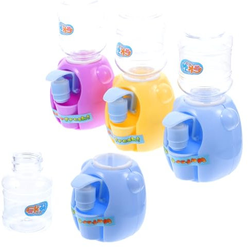 TOYANDONA 4juegos Juguetes Educativos Dispensadores De Agua Unidades Mini Dispensador De Agua Juguete De Máquina De Hogar