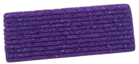 WOONEKY Pómez para Pies Morada Exfoliante Removedor Callos Durezas Pedicura Profesional Cuidado Portátil y Ligera para Muerta y Talones Agrietados