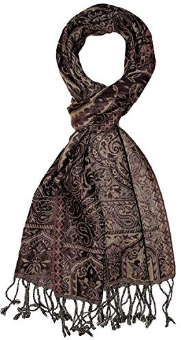 Lorenzo Cana - Herrenschal aus weicher Wolle vom Merinolamm Paisleymuster bunt mehrfarbig 35 cm x 160 cm
