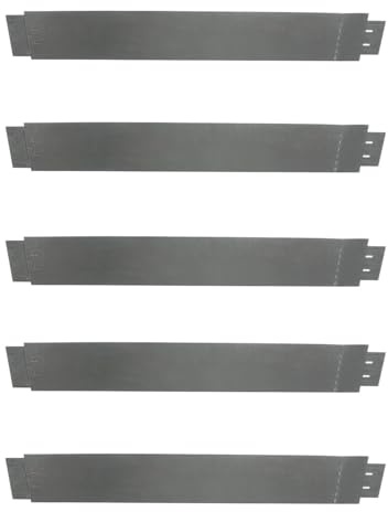 IDMarket - Gartenschlauch x5 Flexibler Stahl L. 5 M x H. 0.12 M