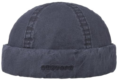 Stetson Delave Organic Cotton Dockermütze Herren Made in EU UV-Schutz 40+ Nachhaltig Einfarbig Frühling Sommer