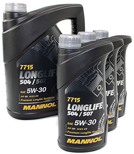 Motoröl MANNOL 5W30 Longlife API SN 8 Liter