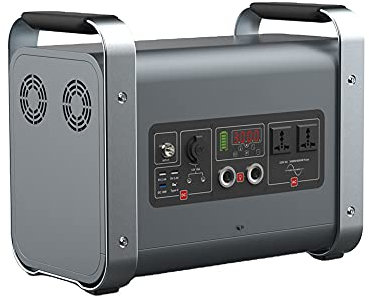 Banco de energía Solar 3000W 220V Generador al Aire Libre portátil Batería de Litio con luz LED Dual Dual SINE SINE Wave Salidas