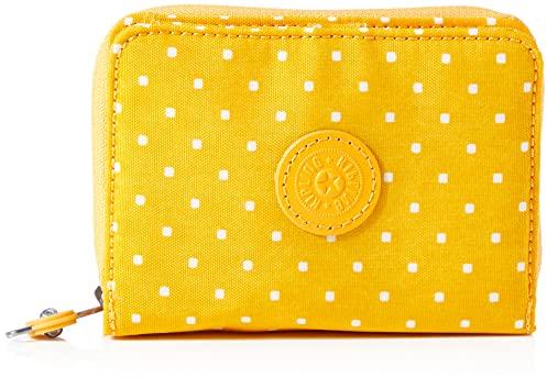 Kipling Damen Money Love Geldbörsen, Soft Dot Gelb
