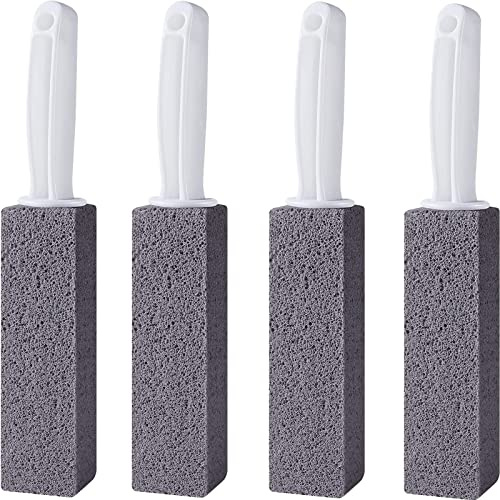 Rengöringsblock WC, toalettrengöringssten med handtag, pimpsten med rengöringssten, handtag putssten djupa fläckar och hårda vattenmärken remover rengöring rengöringssten (4)
