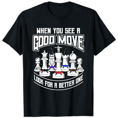 BJJ Chess - Brazilian Jiu-Jitsu und BJJ Geschenk T-Shirt