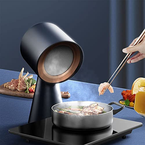 Desktop Cooker Hood,Mini Desktop Cooker Hood, 65db Low Noise, 30w Portable Extractor Range Hood With 2 Gears Mode,Household Portable Mini Range Hood