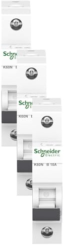 Schneider Electric Leitungsschutzschalter K60N 1P 10A B, A9K01110 (Packung mit 3)