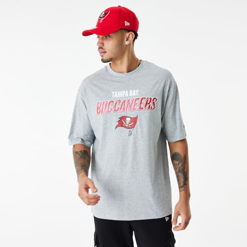 New Era Herren NFL Script Graphic Os Tee Tambuc Hgrsca Tampa Bay Buccaneers T-Shirt