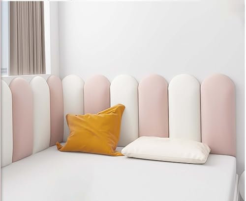 Mousse Panneaux Muraux 3D, Épaissir Les Panneaux Muraux Tapissés, Peler et Coller Coussin Mural, Panneau Acoustique Mural, Fort et Résistant, pour Chambre à Coucher, Salon, Cuisine(Color:D,Size:135cm
