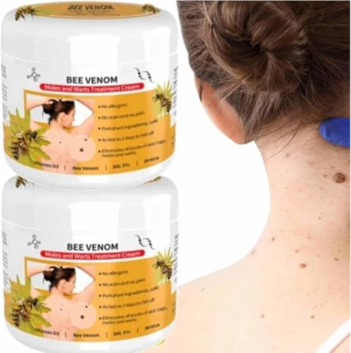2 Stücke Bienengiftsalbe,Bienengift Creme,Bee Venom Cream,Bee Venom Ointment for Men and Women,Bee Venom Cream for Arm Waist Feet Leg