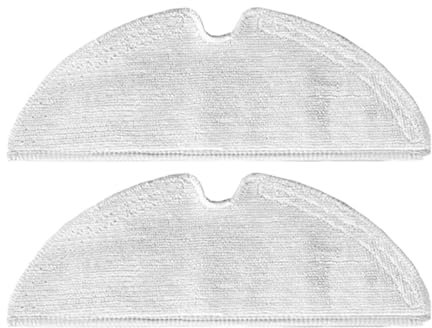 Yurefax for Roborock, S5 Max S6 MaxV S6 Pure T7 Roboter-Staubsauger, Zubehör, Wassertank, Staubbox, Wischgestell, Wischtuch, Ersatzteile Staubsammler(Mop Cloth)