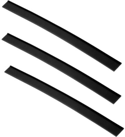 Zerodeko Universal Window Cleaning Replacement Rubber 3pcs Squeegee Effective for Car Home Office Windows