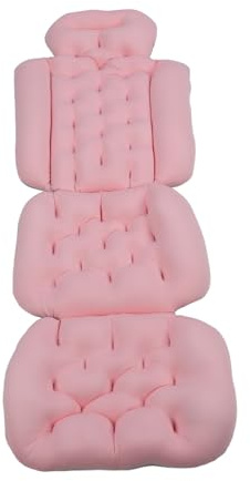 Full Body Bath Pillow,Tubs Ultimate Comfort Neck Back Head Support Soft Memory Foam Cushion Watertight Breathable Spa Relaxation Therapeutic Bathtubs Hot Self Care Moments (L #12)