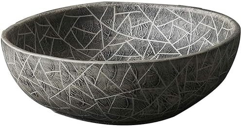 Mueble de tocador moderno de cerámica con lavabo para baño y balcón, lavabo de estilo industrial para uso en interiores y exteriores