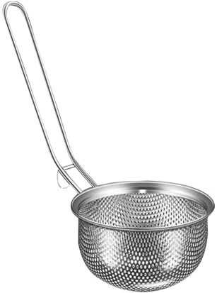 Hot Pot Strainer Scoop, Slotted Food Basket Strainer, Cooking Utensils for Easy Draining, Kitchen Gadget for Home and Restaurant Use, Dishwasher Safe for Convenient Cleaning