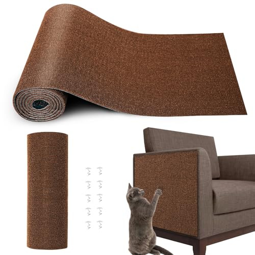 Cat Scratch Furniture Protector, 78.7x15.8 Cat Scratch Pad for Couch