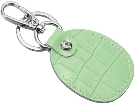 PATIKIL Llavero de cuero auténtico, funda para llaves RFID, protector de AirTag