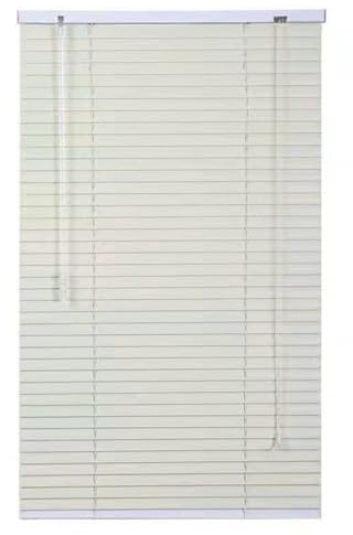 Persiane in Alluminio beige tapparelle a lamelle Orizzontali oscuranti in Metallo,Avvolgibile Impermeabili termoisolanti per Cucina,Soggiorno,Bagno,Camera Letto (W85cm×H180cm)